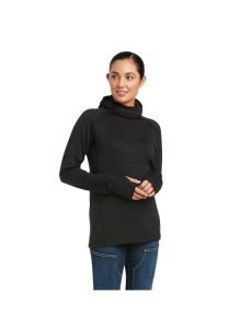 Dámské Pracovní Oděvy Ariat Rebar Gridwork Balaclava Baselayer Černé | JUECH-2470