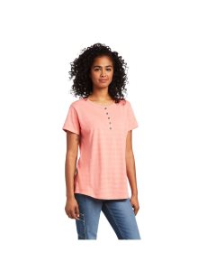 Dámské Pracovní Oděvy Ariat Rebar Henley T Shirts Viacfarebný | QEIGK-2815