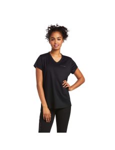 Dámské Pracovní Oděvy Ariat Rebar Polartec Elite All Season T Shirts Černé | JWLNC-6149