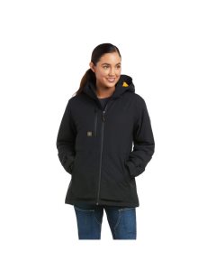 Dámské Pracovní Oděvy Ariat Rebar Storm Fighter 2.0 Nepromokavé Jackets Černé | UMOQP-3091