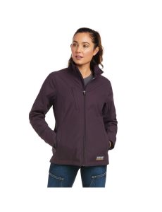 Dámské Pracovní Oděvy Ariat Rebar Stretch Platene Softshell Jackets Fialové | WNSQF-6798