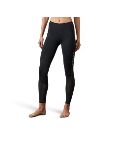 Dámské Punčochové Kalhoty Ariat Eos Knee Patch Černé | FZBEY-2450