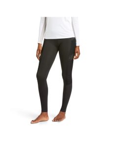 Dámské Punčochové Kalhoty Ariat Eos Moto Knee Patch Černé | LMWRE-5032