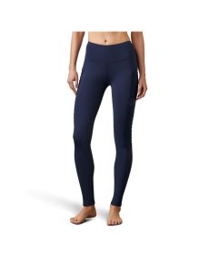 Dámské Punčochové Kalhoty Ariat Eos Moto Full Seat Tmavě Blankyt | NYRMA-9218
