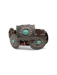 Dámské Pásky Ariat Turquoise Oval Concho Viacfarebný | AYWXF-4269
