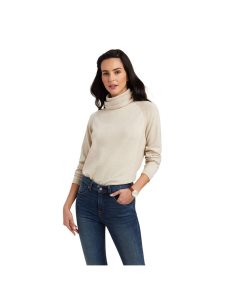 Dámské Svetry Ariat Lexi Béžový | HLPXZ-7954