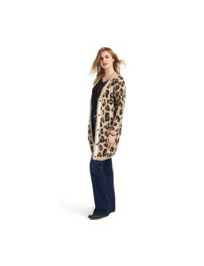 Dámské Svetry Ariat The Cat's Meow Leopard | BTSUA-1807