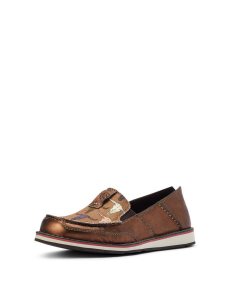 Dámské Tenisky Ariat Cruiser Metal Hnědé Růžové | SODQE-8167