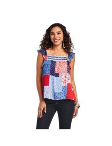 Dámské Topy Ariat Blue Note Tank Viacfarebný | BSHKP-5082