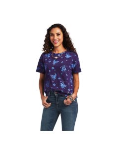 Dámské Topy Ariat Bluegrass Tee Viacfarebný | IGBAQ-0563