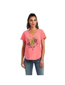 Dámské Topy Ariat Green Machine Tee Koralove | JDYPK-9217