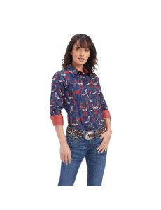 Dámské Topy Ariat Kirby Stretch Růžové | TJKOZ-6052