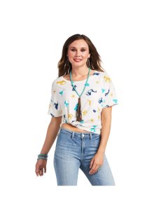Dámské Topy Ariat Mojave Tee Viacfarebný | XPWJU-1286
