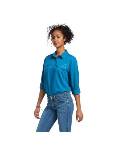 Dámské Topy Ariat Outbound VentTEK Stretch Blankyt | PQILW-0435