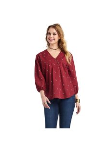 Dámské Topy Ariat Peasant Chimayo Blouse Viacfarebný | ZCBRK-7125