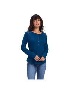 Dámské Topy Ariat REAL Henley Viacfarebný | MXEQD-0923