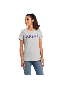 Dámské Topy Ariat REAL Tribal Lore Relaxed Tee Šedé | PYTCG-4065