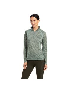 Dámské Topy Ariat Sunstopper 2.0 1/4 Zip Zelene | KFZRT-0384