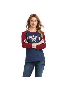 Dámské Topy Ariat Thunderbird Chimayo Tmavě Blankyt | MTZXW-8973