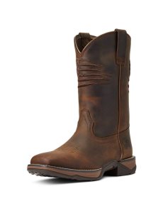 Dámské Westernové Boty Ariat Anthem Patriot Hnědé | YTQNL-1975