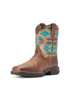 Dámské Westernové Boty Ariat Anthem Shortie Savanna Šedé Hnědé | HXIDF-7863
