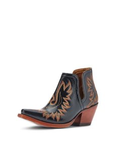 Dámské Westernové Boty Ariat Dixon Černé | BADRF-0372