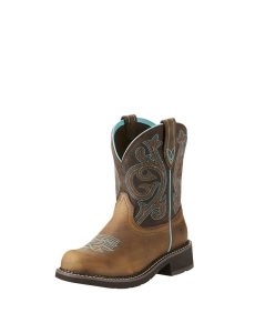 Dámské Westernové Boty Ariat Fatbaby Heritage Hnědé | DWLCX-7840