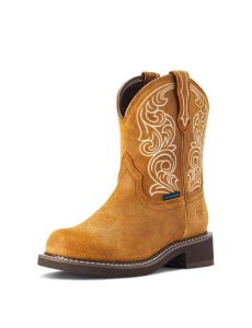 Dámské Westernové Boty Ariat Fatbaby Heritage Nepromokavé Hnědé | VLGWC-2187