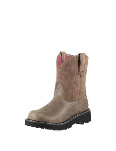 Dámské Westernové Boty Ariat Fatbaby Hnědé | IDJNK-2156