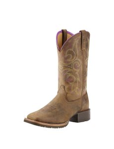 Dámské Westernové Boty Ariat Hybridní Rancher Hnědé | ZYAHQ-9305