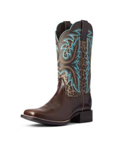 Dámské Westernové Boty Ariat Lonestar Čokolády | SHKLO-9568