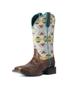 Dámské Westernové Boty Ariat Pendleton Circuit Savanna Hnědé | TEHPC-2951