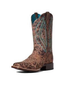 Dámské Westernové Boty Ariat Primetime Leopard | KEMAH-2396
