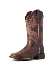 Dámské Westernové Boty Ariat West Bound Hnědé | YLUND-9071