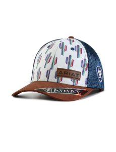 Dámské Čepice Ariat Cactus print black Bílé | NTIWY-0539
