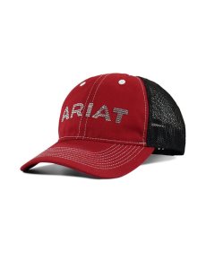 Dámské Čepice Ariat Rhinestone logo Červené | FXTNV-2739
