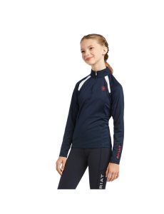 Dětské Mezivrstvy Ariat Sunstopper 2.0 Team 1/4 Zip Viacfarebný | ZCQSY-1893