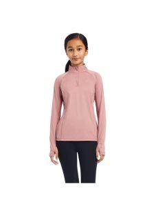 Dětské Topy Ariat Lowell 2.0 1/4 Zip Růžové | XGMST-7598