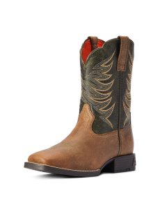 Dětské Westernové Boty Ariat Firecatcher Hnědé | YTJGQ-4076