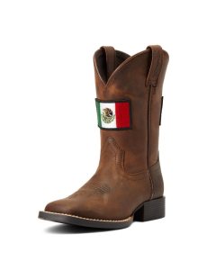 Dětské Westernové Boty Ariat Orgullo Mexicano Ii Hnědé | MORYD-0315
