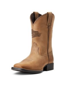 Dětské Westernové Boty Ariat Patriot Ii Hnědé | IPEBX-5634