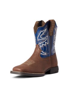 Dětské Westernové Boty Ariat Sorting Pen Čokolády | MJREP-0982