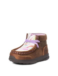 Dětské Westernové Boty Ariat Stompers Addison Hnědé | KQDOR-3285