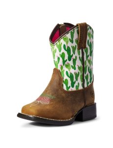 Dětské Westernové Boty Ariat Stompers Anaheim Bílé | LVIHO-0963