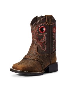 Dětské Westernové Boty Ariat Stompers Beaumont Hnědé | IMYVA-9081