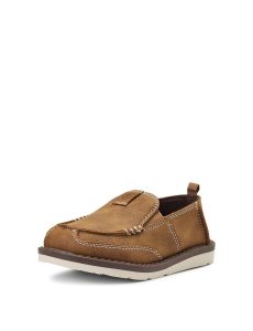 Dětské Westernové Boty Ariat Stompers Buckskin Cruiser Hnědé | QOTZA-3450