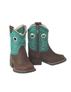 Dětské Westernové Boty Ariat Stompers Crossfire Hnědé | AGOML-7851