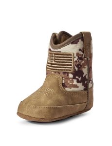 Dětské Westernové Boty Ariat Stompers Dallas Hnědé | FORIQ-0245