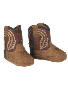 Dětské Westernové Boty Ariat Stompers Evan Hnědé | MXCYO-3270