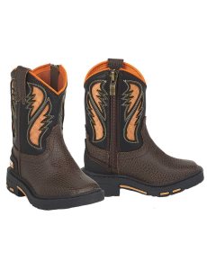 Dětské Westernové Boty Ariat Stompers Intrepid Hnědé | RHMNA-4082